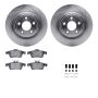 Dynamic Friction 6612-20087 Rotor Kit