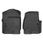 HUSKY LINERS HSK13301 17-   Ford F250 Front Floor Liners Black