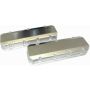 Moroso 68458 Chevrolet Big Block Valve Cover w/Billet Rail - 3in - Exhaust Pockets/Intake Tubes - Aluminum