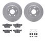 Dynamic Friction 4512-59208 Rotor Kit