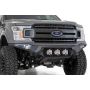 Addictive Desert Designs F180014100103 18-20 Ford F-150 Bomber Front Bumper w/ 3 Baja Designs LP6 Mounts