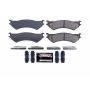 PowerStop Z23-802 PowerStop - Z23 Daily Driver Carbon-Fiber Ceramic Brake Pads with Hardware Kit
