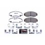 PowerStop Z26-787 PowerStop - Z26 Performance Carbon-Fiber Ceramic Brake Pads with Hardware Kit