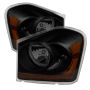 SPYDER 9034282 Xtune Dodge Durango 04-05 OEM Headlamps Black Smoked HD-JH-DDU04-AM-BSM