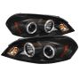 SPYDER 5031716 Projector Headlights - LED Halo - Black