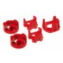 Prothane 95-99 Dodge Neon 3 Mount Kit - Firm - Red
