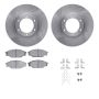 Dynamic Friction 6512-76572 Rotor Kit