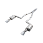 AWE Tuning 3020-32060 2017+ Dodge Charger 5.7L Touring Edition Exhaust - Non-Resonated - Chrome Silver Tips