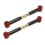 BMR 10-15 5th Gen Camaro Rear Adj. Toe Rods (Polyurethane) - Black Hammertone