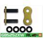 RK Chain GB525ZXW-RL 525ZXW Rivet Link - Gold