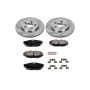 PowerStop KOE3141 OE Stock Replacement Low-Dust Ceramic Brake Pad and Rotor Kit