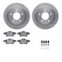 Dynamic Friction 6512-80184 Rotor Kit