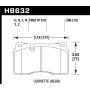 Hawk Performance HB632F.586 HPS Disc Brake Pad