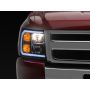 Raxiom S138004 07-13 Chevrolet Silverado 1500 Axial Headlights w/ SEQL LED Bar- Blk Housing (Clear Lens)