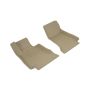 3D MAXpider 2018-2020 Mercedes-Benz E-Class Coupe C238 Kagu 1st Row Floormat - Tan