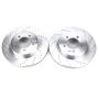PowerStop AR8589XPR PowerStop Evolution Performance Drilled, Slotted & Plated Brake Rotor Pair