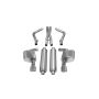 CORSA Performance 14463 Corsa 2012-2013 Dodge Charger SRT-8 6.4L V8 Polished Sport Cat-Back Exhaust