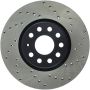 Stoptech 128.33098L Drilled Sport Brake Rotor