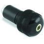 BikeMaster 261316 Anti-Vibration Bar Ends - 1in - Black