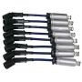 Moroso 73660 GM LS Ignition Wire Set - Ultra 40 - Unsleeved - Coil-On- 8in Wire - Blue