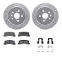 Dynamic Friction 7512-76075 Rotor Kit