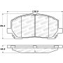 Stoptech 308.08840 Street Brake Pads
