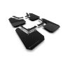 Rally Armor MF112-UR-BLK-SIL Black Mud Flap/Silver Logo