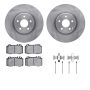 Dynamic Friction 6512-63508 Rotor Kit