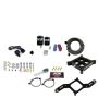Nitrous Express 63840-00 4150 SINGLE ENTRY CROSSBAR PLATE SYSTEM, RNC (250-750HP) W/O BOTTLE