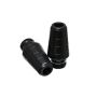 Energy Suspension 97-06 Jeep Wrangler TJ with 1 3/4 in lift Black Front Bump Stop Set (Set of 2)