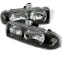 SPYDER 5012425 Crystal Headlights - Black