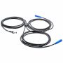 Rugged Radios CS-SPORT-16 SUPER SPORT Straight Cable to Intercom - 2 Position (Select Length) 16 Feet