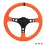 GRANT GRT8519 Ultrasuede Steering Wheel Race Orange