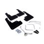 Rally Armor MF32-UR-BLK/GRY Black Mud Flap/Grey Logo