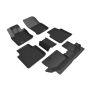 3D MAXpider L1VW10701509 18-24 Volkswagen Tiguan 7-Seats Kagu Black R1 R2 R3
