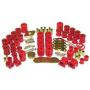 Prothane 1-2018 07-11 Jeep Wrangler Total Kit - Red