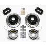 Wilwood 140-7146-D Forged Dynalite P/S Park Brake Kit Drilled Ford 8.8 w/2.5in Offset-5 Lug