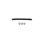 DeatschWerks 9-CT-6-38 Convoluted Tubing 150mm Length x 10mm ID Side 1 x 10mm ID Side 2 - Black