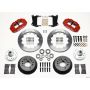 Wilwood 140-9803-R Narrow Superlite 6R Front Hub Kit 12.88in Red 67-69 Camaro 64-72 Nova Chevelle