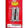 RACING POWER CO-PACKAGED RPCR9120 4-1/4in Chrome Wing Nuts 1 1/4in-20  4pk
