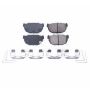 PowerStop 17-230 PowerStop - Z17 Low-Dust Ceramic Brake Pads with Hardware
