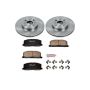 PowerStop KOE4780 OE Stock Replacement Low-Dust Ceramic Brake Pad and Rotor Kit