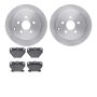 Dynamic Friction 6502-76389 Rotor Kit