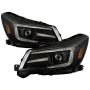 SPYDER 5088444 Headlights - Sequential LED Turn Signal - Black