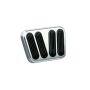 LOKAR LOKBAG-6076 55-57 Chevy Billet Brake Clutch Pad w/ Rubber