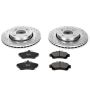 PowerStop K911 Z23 Daily Driver Carbon-Fiber Ceramic Brake Pad and Drilled & Slotted Rotor Kit