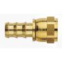 AEROQUIP AERFBM1234 #10 Brass 37d Swivel
