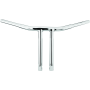 Bikers Choice 402256 Throttle By Wire Chrome 12 Inch Straight Tbar Handlebar Custom