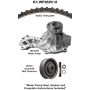 Dayco WP262K1A Water Pump Kit