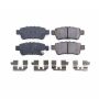 PowerStop 17-1088 PowerStop - Z17 Low-Dust Ceramic Brake Pads with Hardware
